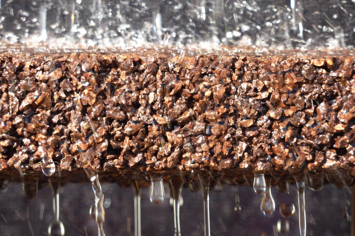 Kameni tepih kao drenažni pod